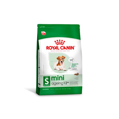 Ração Royal Canin Mini Ageing 12+ para Cães Idosos de Porte Pequeno, 2,5kg