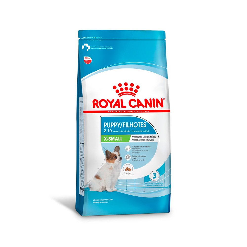 Royal Canin X-Small Cães Filhotes 2,5kg