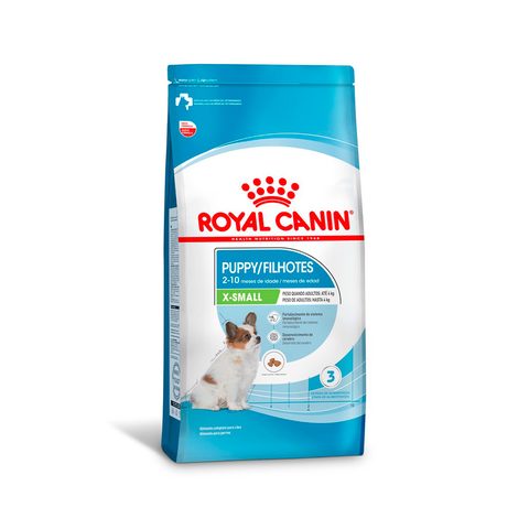 Royal Canin X-Small Cães Filhotes 2,5kg