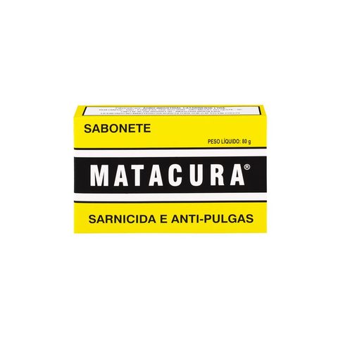 Sabonete Matacura Sarnicida E Antipulgas 80 Gr