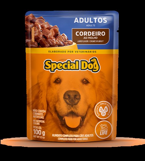 Sachê Special Dog Adulto Cordeiro 100gr