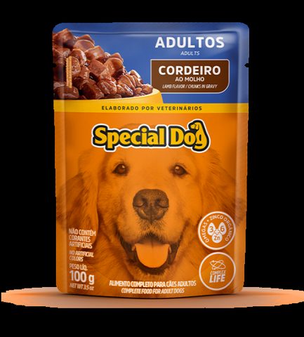 Sachê Special Dog Adulto Cordeiro 100gr