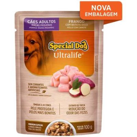 Sachê Special Dog Adulto Raças Pequenas Frango 100gr