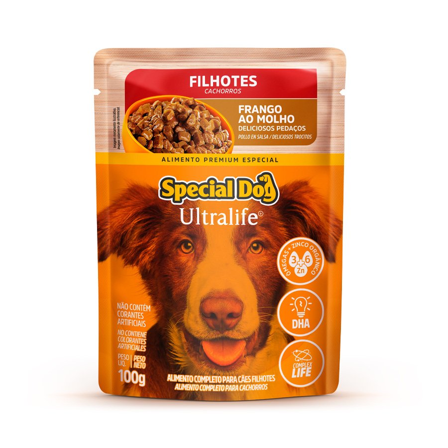 Sachê Special Dog Filhote Frango 100gr
