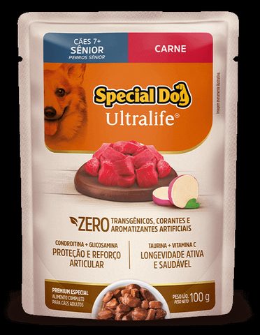 Sachê Special Dog Senior Carne 100gr