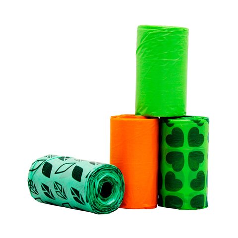 Refil Cata Caca Biodegradável e Ecológico Germanhart Folhas para Cães e Gatos