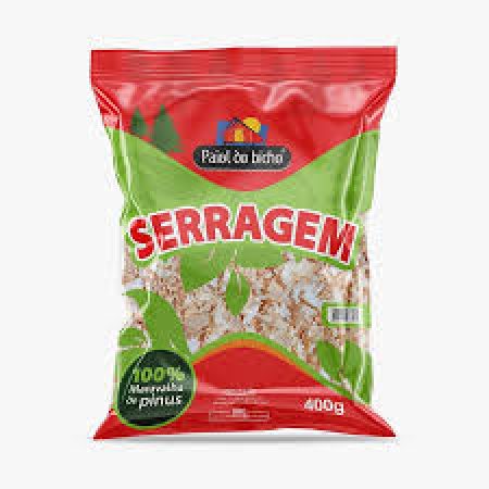 Serragem De Pinus 400g