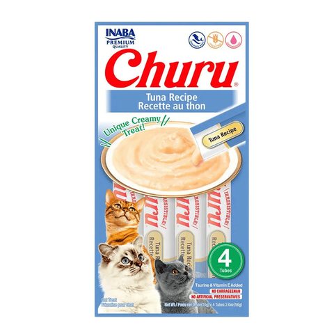 Petisco Churu Atum Para Gatos 56 Gr