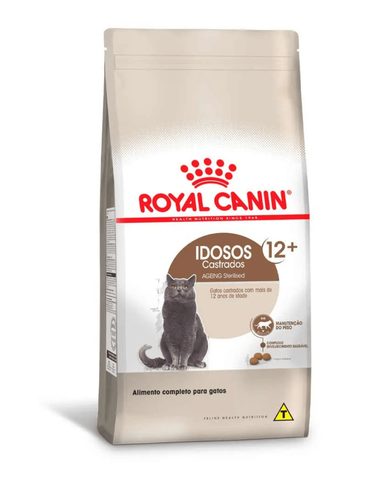 Ração Royal Canin Sterilised 12+ para Gatos Idosos Castrados, 400g