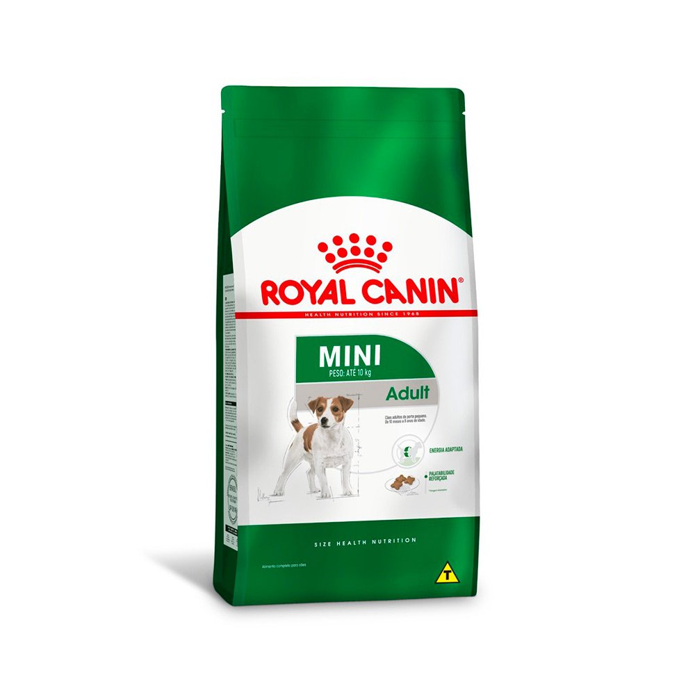 Ração Royal Canin Mini Adult para Cães Adultos de Raças Pequenas, 1kg
