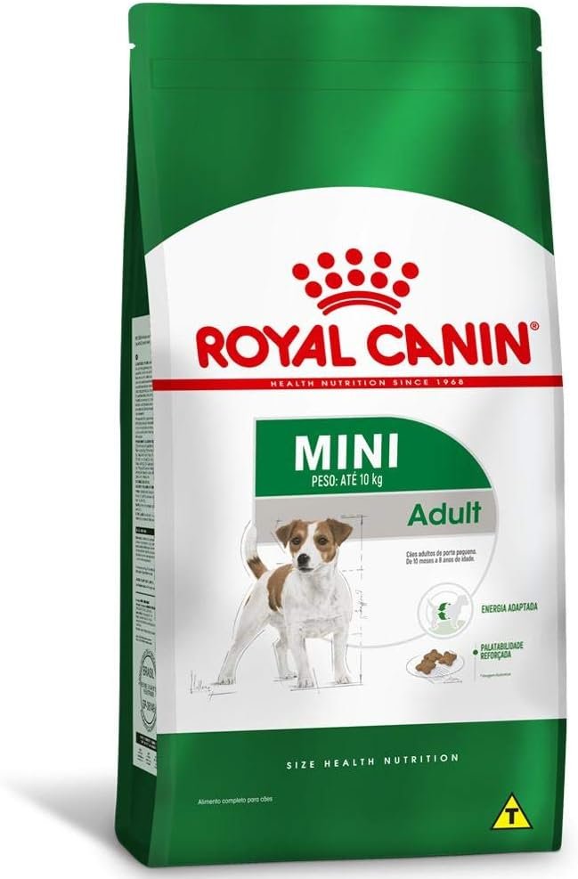Ração Royal Canin Mini Adult para Cães de Pequeno Porte, 2,5kg