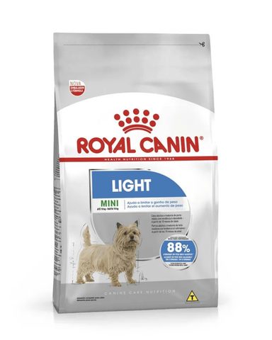 Ração Royal Canin Mini Light Weight Care para Cães Adultos, 1 kg