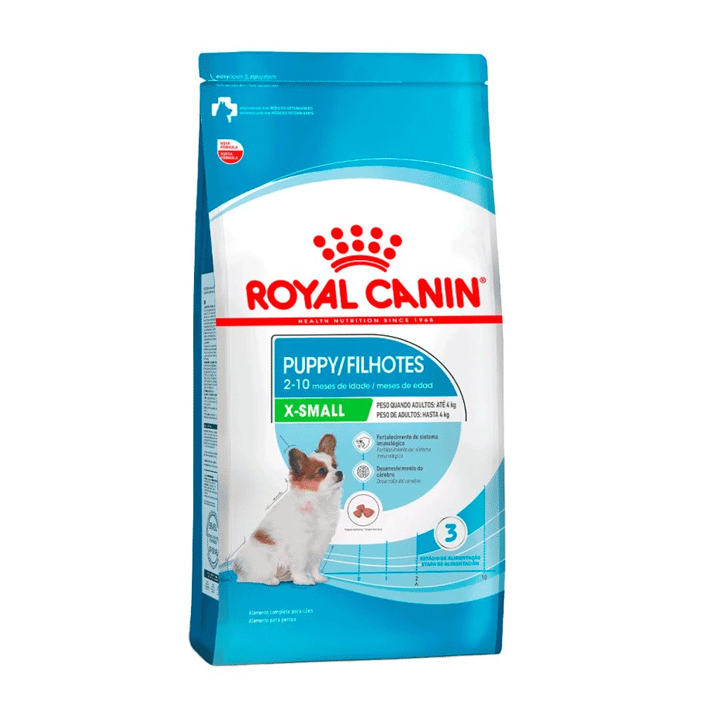 Ração Royal Canin X-Small Puppy para Cães Filhotes de Porte Mini, 1 kg