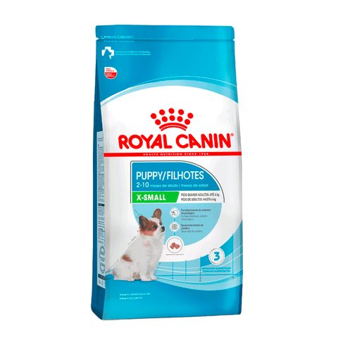 Ração Royal Canin X-Small Puppy para Cães Filhotes de Porte Mini, 1 kg