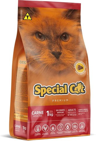 Special Cat Premium Carne para Gatos Adultos 1kg