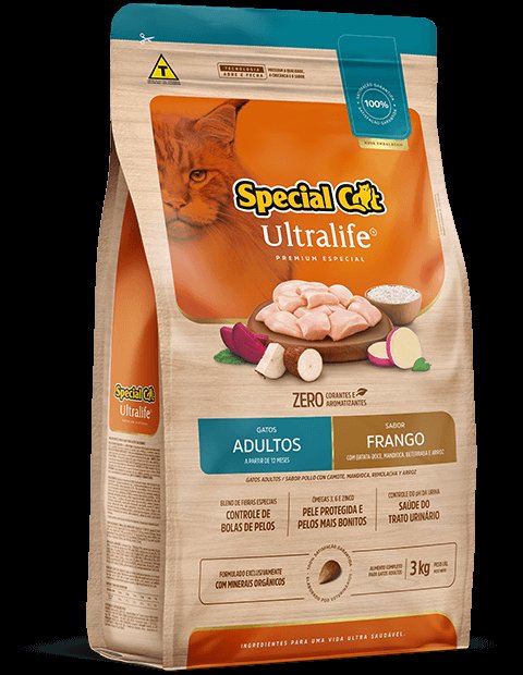 Special Cat Ultralife Adultos Frango 3kg