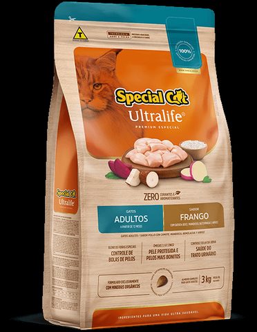 Special Cat Ultralife Adultos Frango 3kg