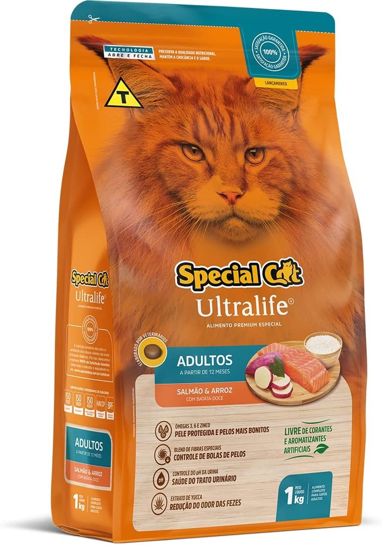Special Cat Ultralife Filhotes Salmão 1kg