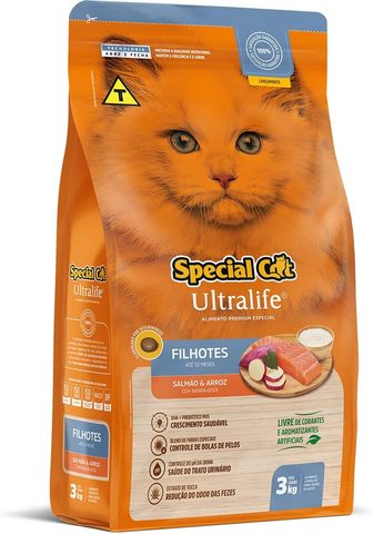 Special Cat Ultralife Filhotes Salmão 3kg