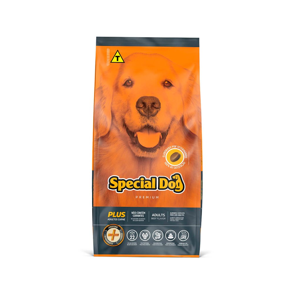 Ração Special Dog Premium Carne Plus para Cães Adultos