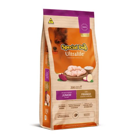 Special Dog Ultra Adl R Peq Junior Frango 3kg