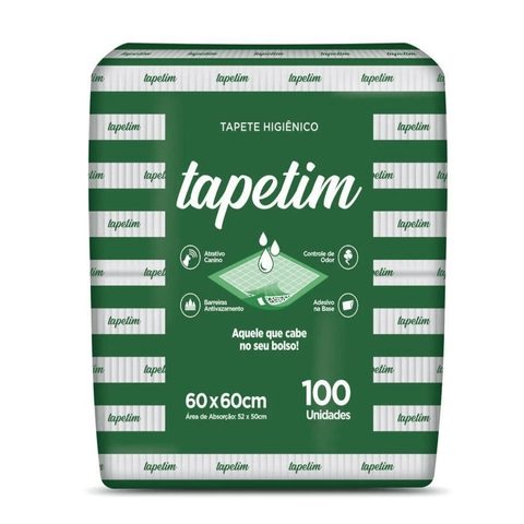Tapete Hig. Tapetim 60x60cm, 100un
