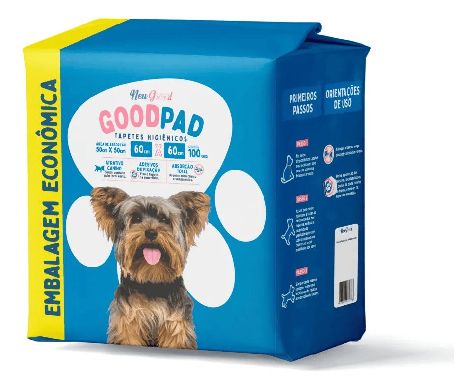 Tapete Higiênico Good Pad 60x60 100un