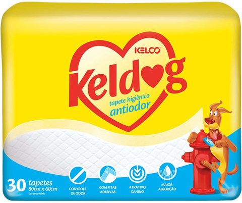 Tapete Higiênico Keldog Antiodor 30un