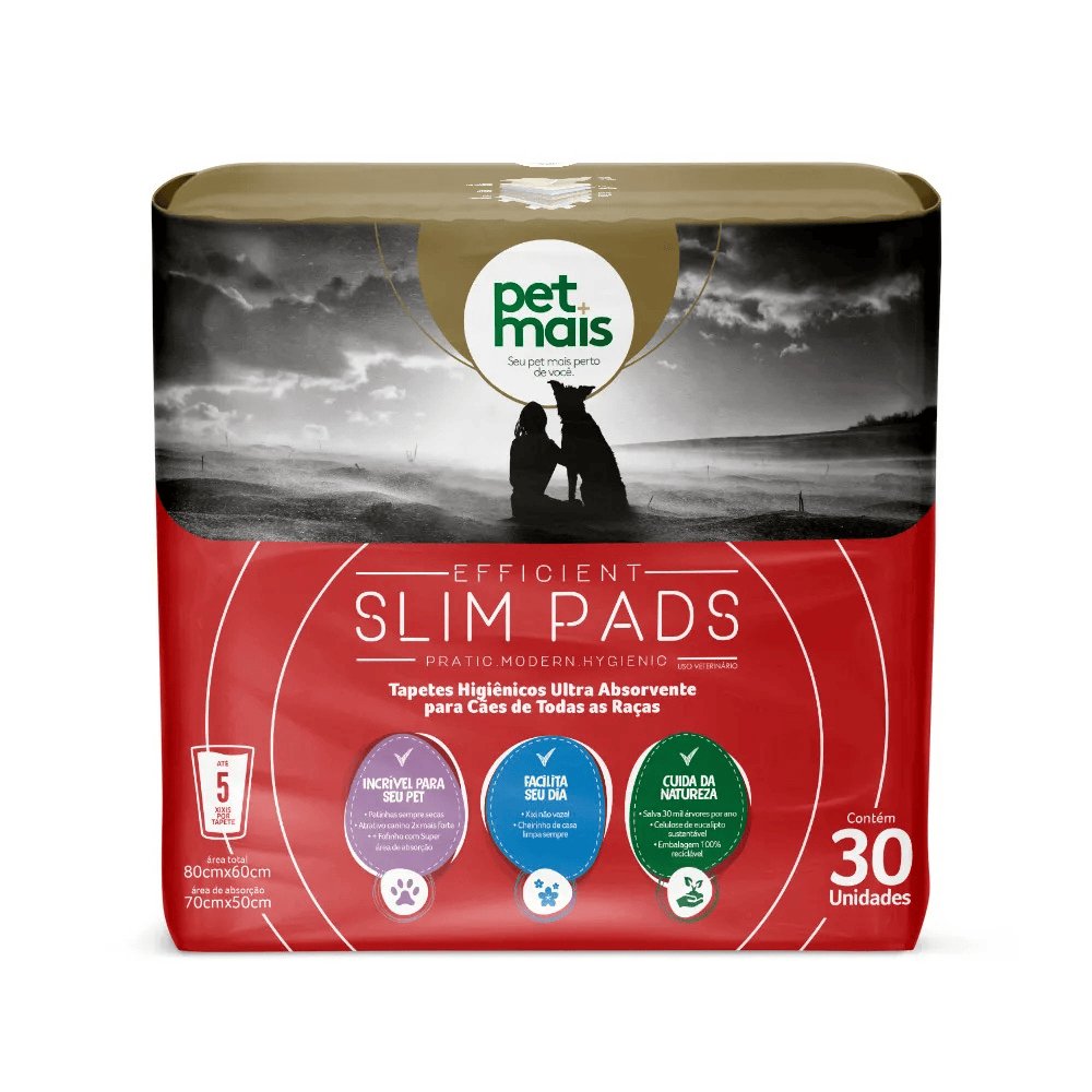 Tapete Higiênico Slim Pads 30un