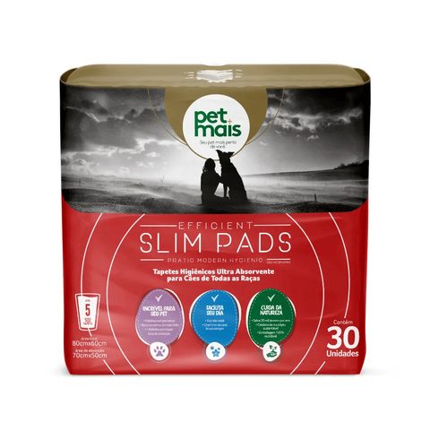 Tapete Higiênico Slim Pads 30un