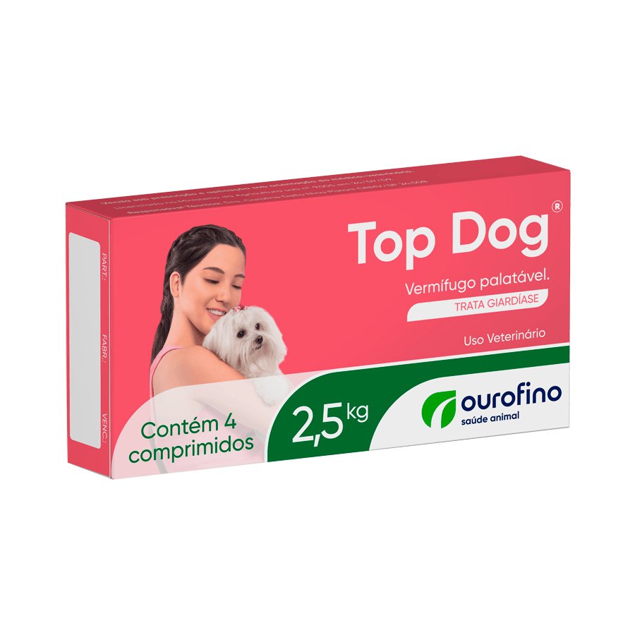 Top Dog 2,5 Kg 4 Comprimidos