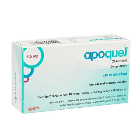 Apoquel 3,6 Mg 20 Comprimidos