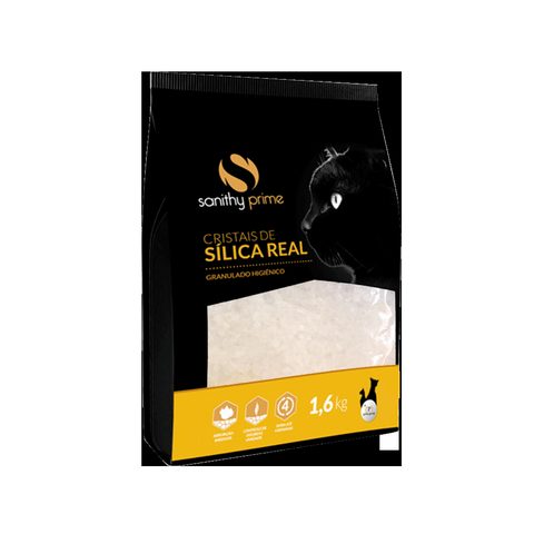 Granulado Higiênico Sílica Sanithy Prime 1,6kg Real