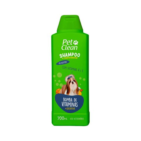 Shampoo Bomba De Vitaminas Pet Clean 700ml