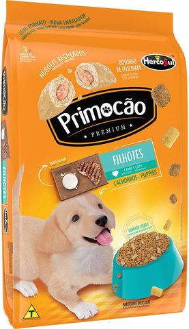 Primocão Premium Filhotes Carne e Leite 20kg