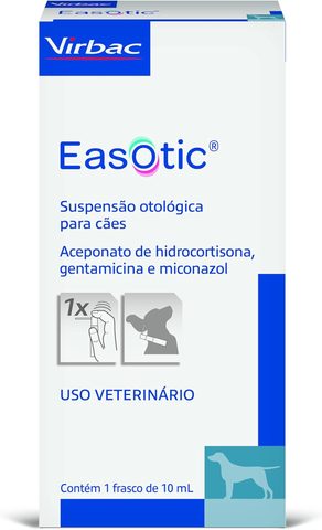 EasOtic Suspensão Otológica para Cães 10 ml