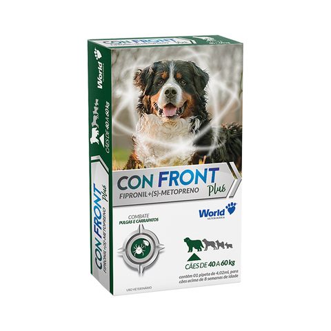 Confront Plus 4,02ml, Antiparasitário para Cães até 60kg