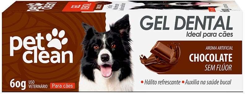 Gel Dental Chocolate Pet Clean 60g