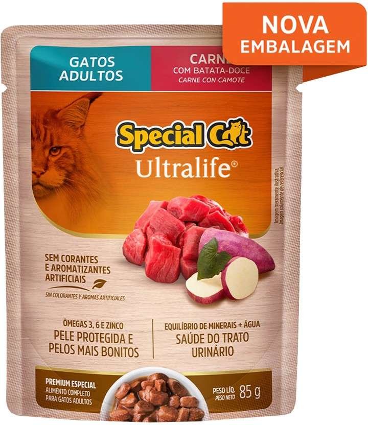 Sachê Special Cat Adulto Carne 85g