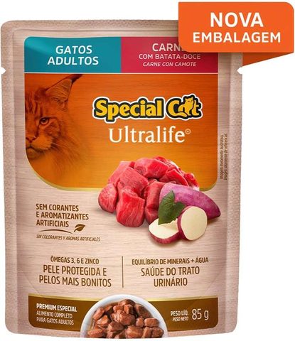 Sachê Special Cat Adulto Carne 85g