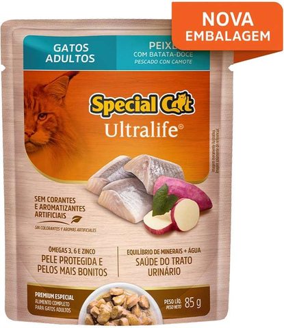 Sachê Special Cat Adulto Peixe 85g