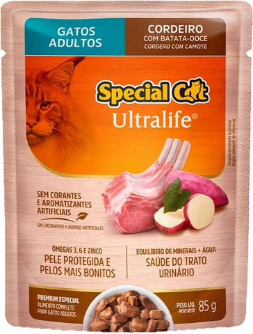 Sachê Special Cat Adulto Cordeiro 85g