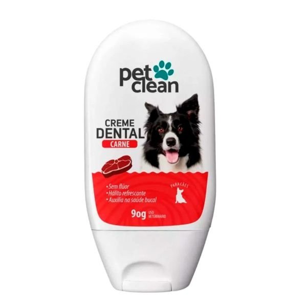 Creme Dental Carne Pet Clean