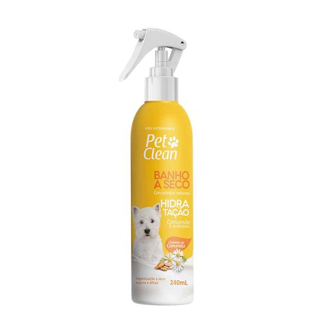 Banho a Seco Hidratação Pet Clean 240ml