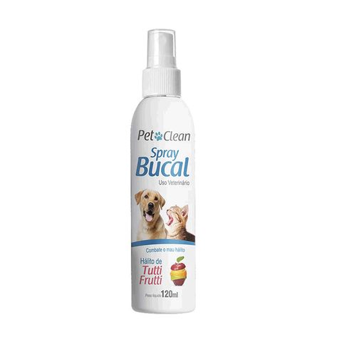 Spray Bucal Tutti-Frutti Pet Clean 120ml