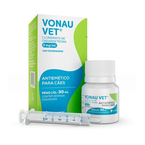 Antiemético Vonau Vet 5mg/mL para Cães Solução Oral 30mL