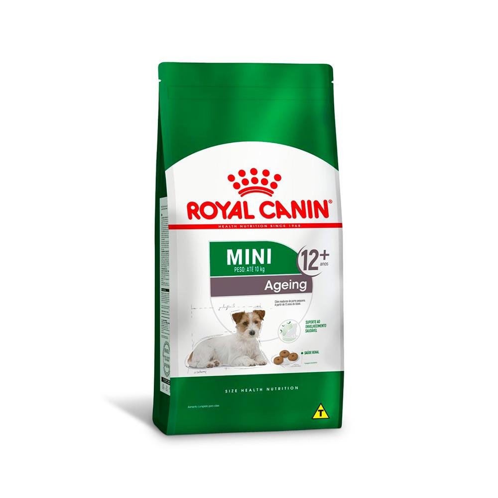 Ração Royal Canin Mini Ageing 12+ para Cães Idosos de Porte Pequeno, 1kg