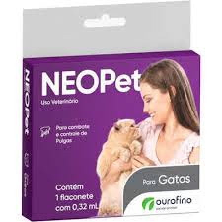 Antipulgas Neopet Ourofino Gatos De 1 A 8kg