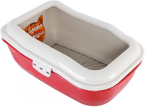 Bandeja Gato Furbox Duracat Vermelha