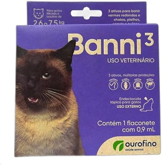 BANNI 3 para gatos 2,6 a 7,5kg